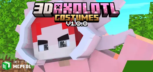 Axolotl Costumes 3D Addon pic 1