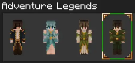 Adventure Legends - 4 Skin Pack pic 2