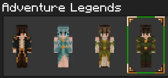 Adventure Legends - 4 Skin Pack pic 4