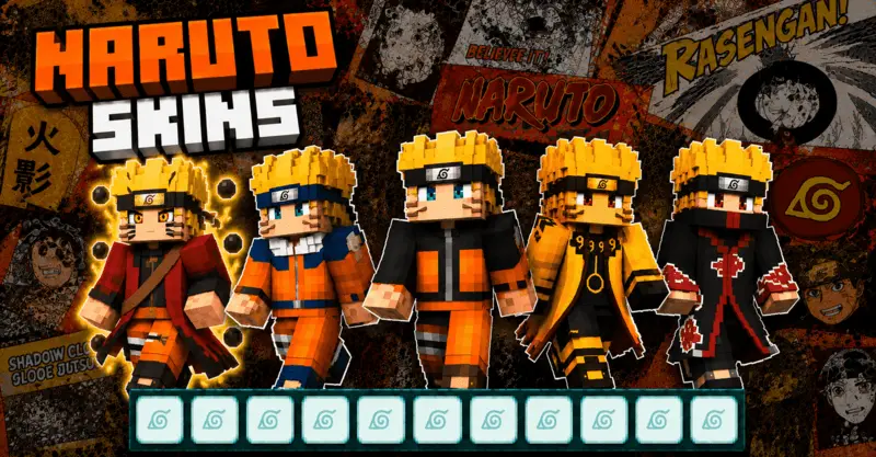 Naruto Versions Skin pic 3