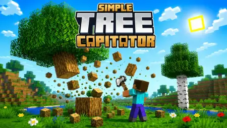Simple Tree Capitator Addon pic 1