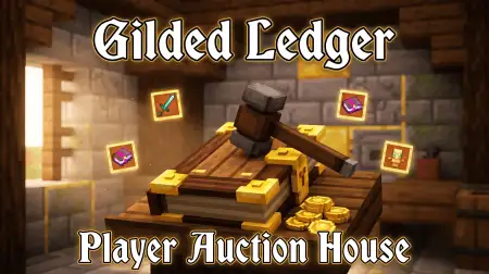Gilded Ledger: Player Auction House Addon pic 1