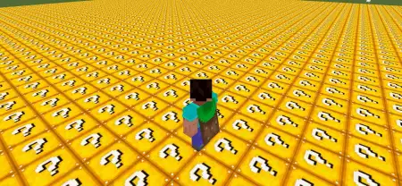 LUCKY BLOCK SUPER FLAT WORLD Map pic 2