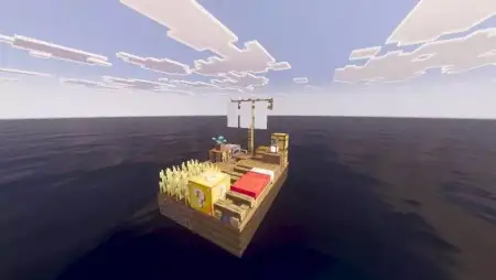 Lucky Block Survival Raft Map pic 2