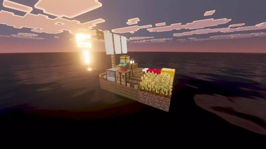 Lucky Block Survival Raft Map pic 7