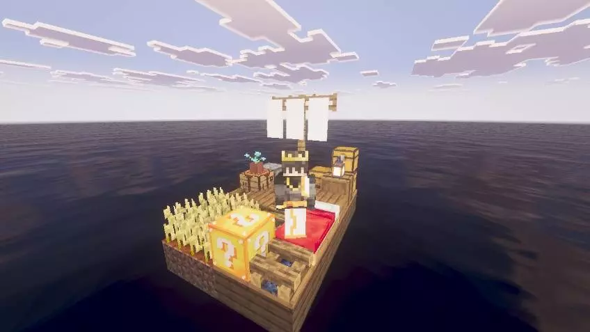 Lucky Block Survival Raft Map pic 8
