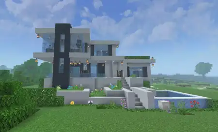 Survival Modern House Map pic 3