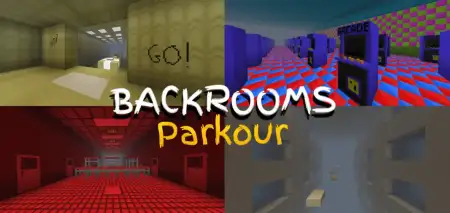 Backrooms Parkour Map pic 1