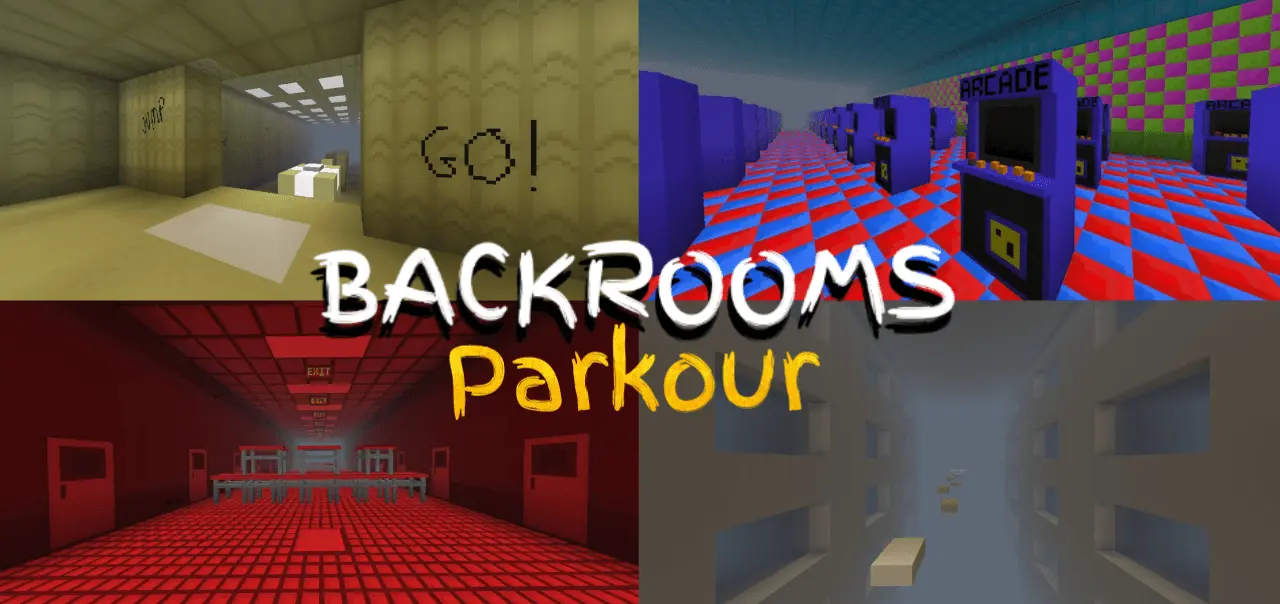 Backrooms Parkour Map pic 8