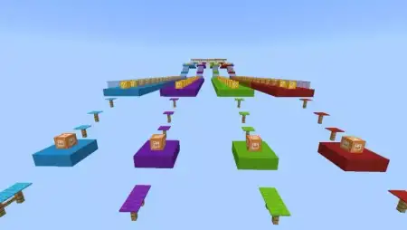Lucky Block Race (4 Player Supported) Map pic 5