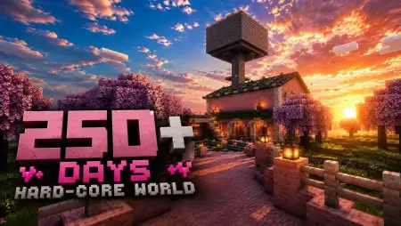 A legendary 250 days hardcore World Map pic 1