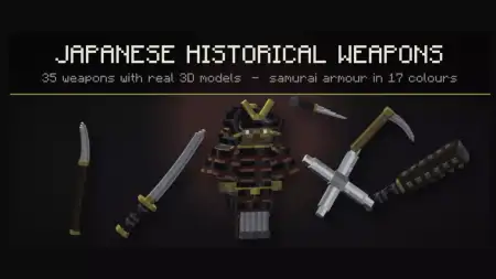 Japanese Historical Weapons Addon pic 1