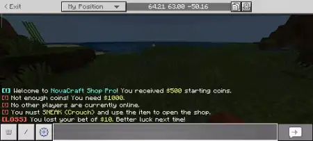 NovaCraft Shop Pro Addon pic 3