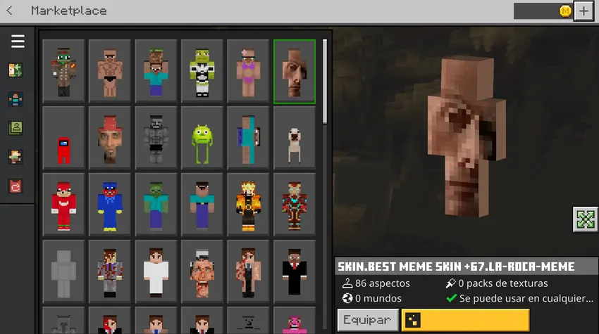 Best Meme Skin +67 Funny Skin Pack pic 4