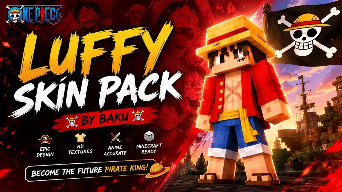 LUFFY Skin Pack pic 3