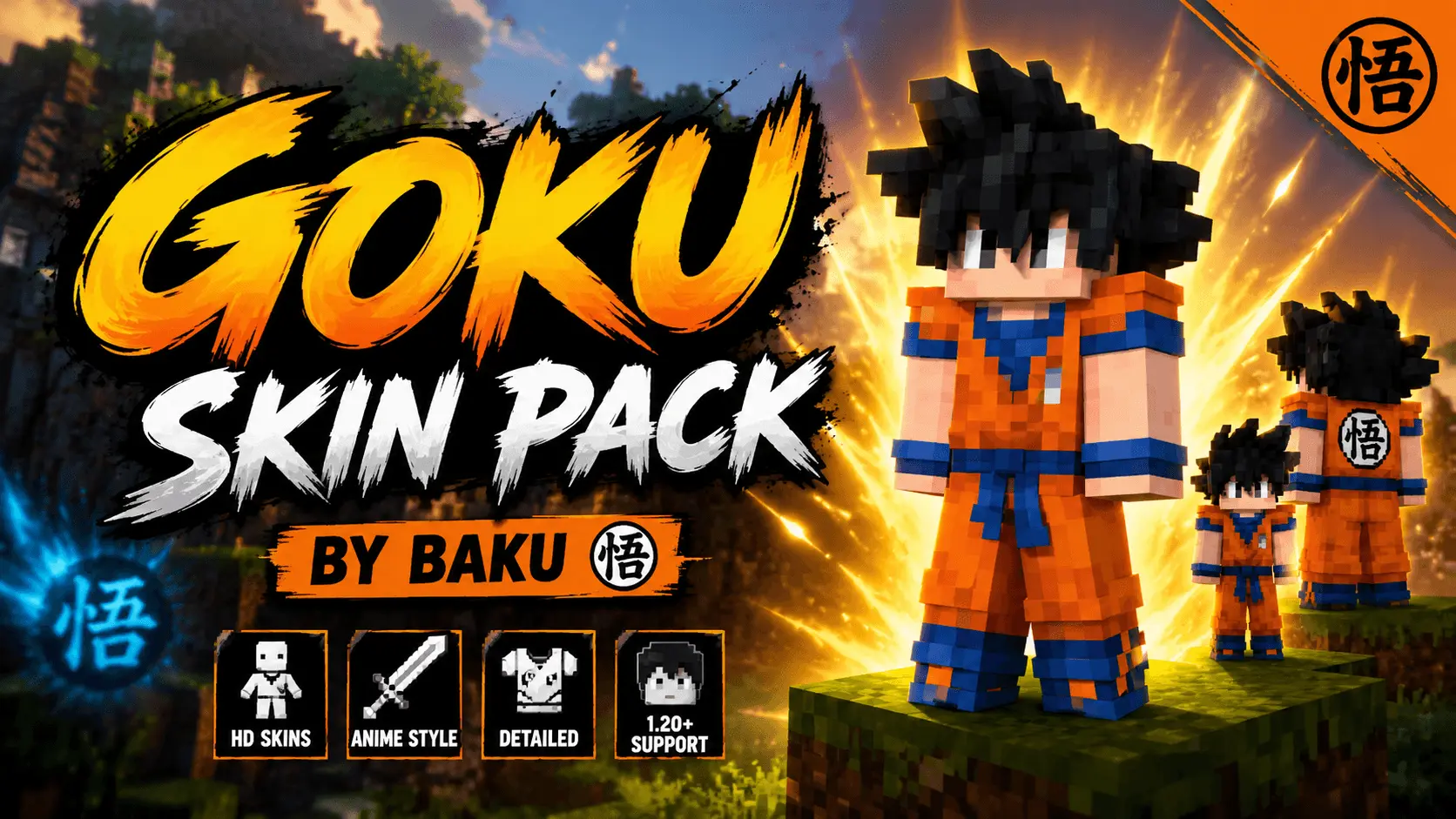 GOKU SKIN PACK pic 3
