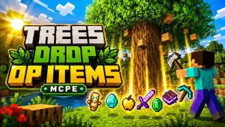 Trees Drops OP Items Addon pic 1