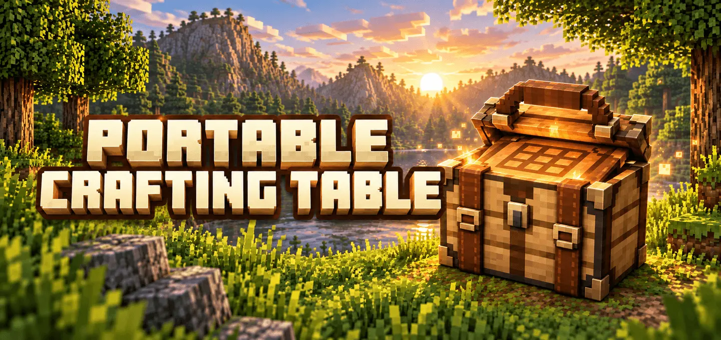 Portable Crafting Table | Craft Anywhere Addon pic 3