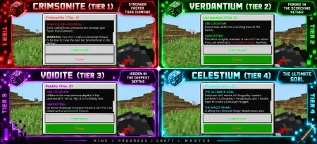 God-Tier Ores: Magic Progression Addon pic 3