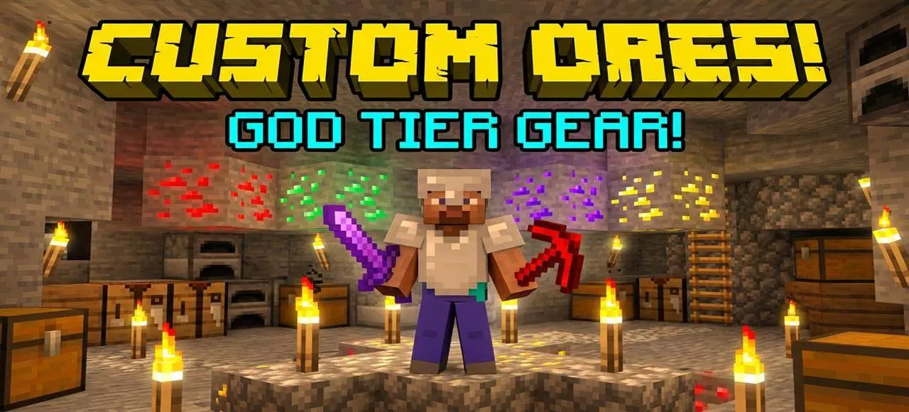 God-Tier Ores: Magic Progression Addon pic 6