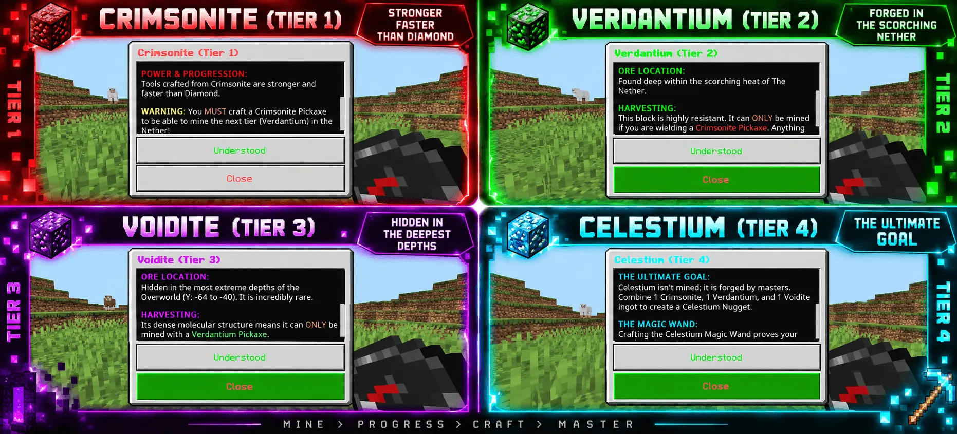 God-Tier Ores: Magic Progression Addon pic 8