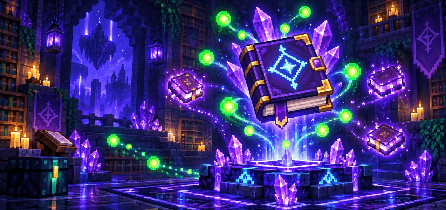 Arcane Enchantment | Enchanted Book Shop Addon pic 5