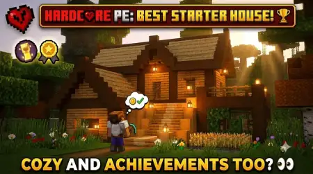 Cozy Hardcore Starter Cabin Map pic 1