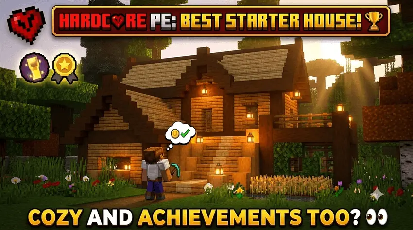 Cozy Hardcore Starter Cabin Map pic 3