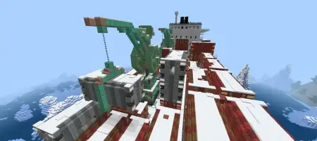 FROZEN APOCALYPSE: THE ABANDONED CARGO SHIP Map pic 3