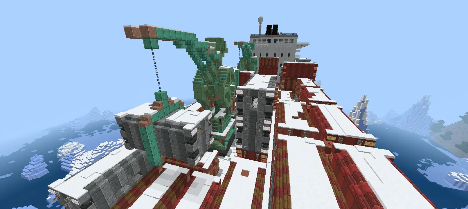 FROZEN APOCALYPSE: THE ABANDONED CARGO SHIP Map pic 7