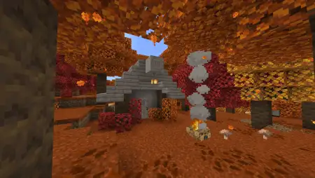 Dappled Forest Hut Map pic 1
