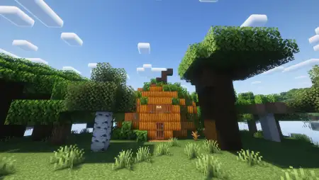 Villager Pumpkin House Map pic 1