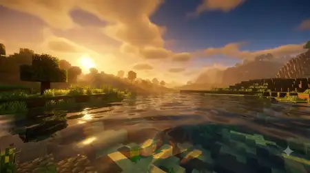 Golden Horizon Visuals Shader pic 3