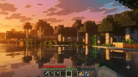Golden Horizon Visuals Shader pic 4