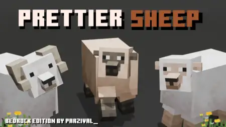 Prettier Sheep – Addon / Texture Pack pic 1