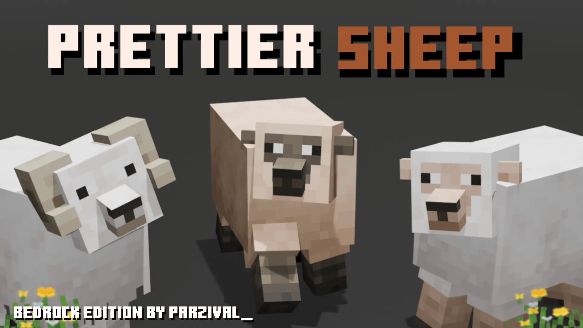 Prettier Sheep – Addon / Texture Pack pic 6
