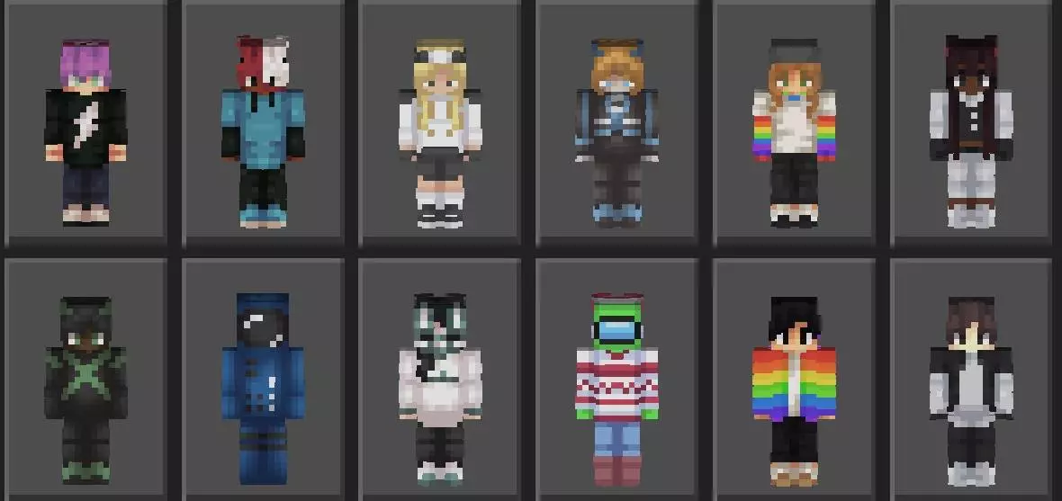 All the Skins Part 2 - 100+ Skins MEGA PACK pic 7