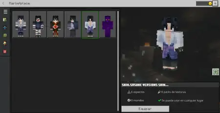 Sasuke Uchiha Skin - Naruto pic 3
