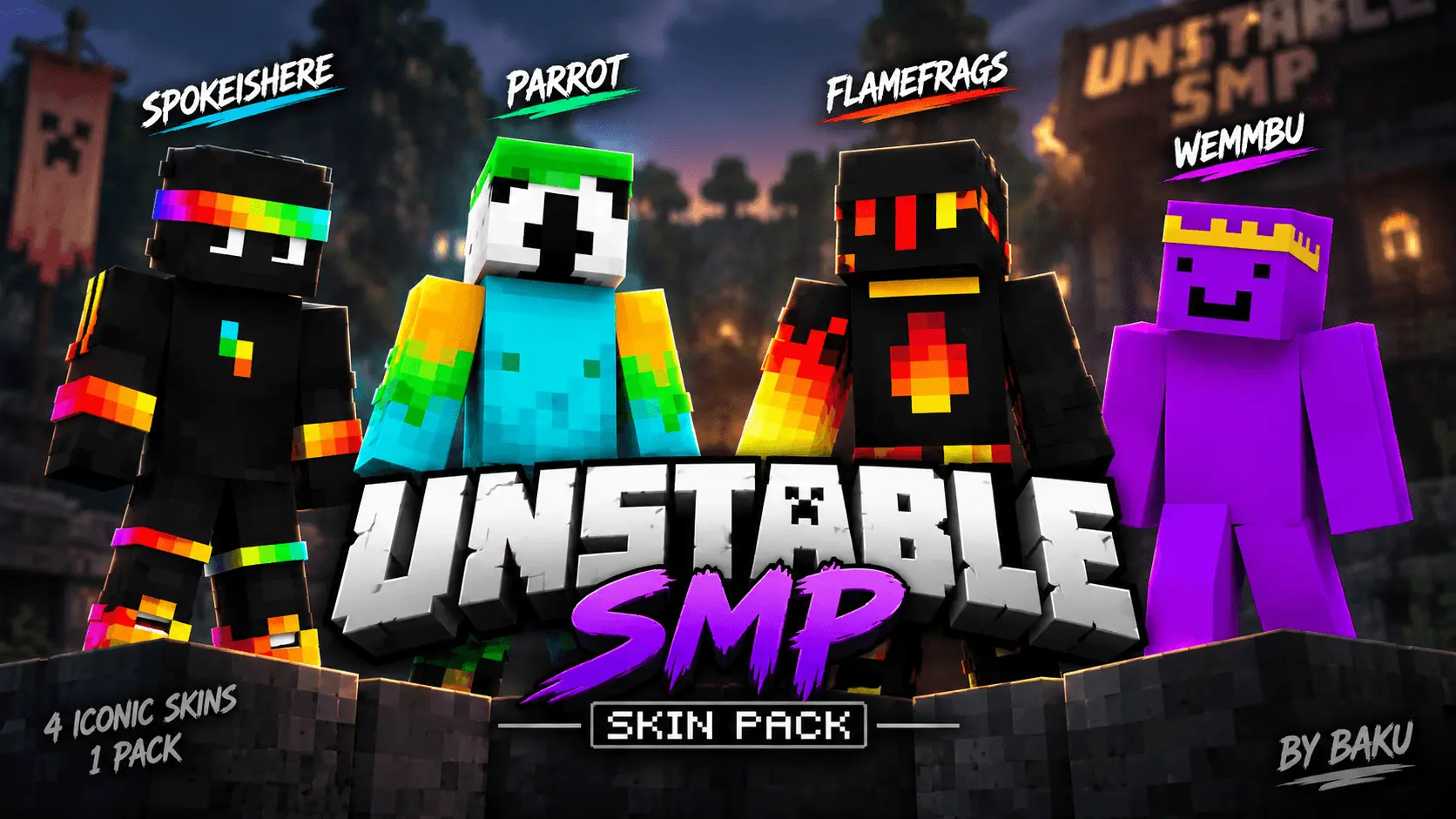 UNSTABLE SMP SKIN PACK pic 5