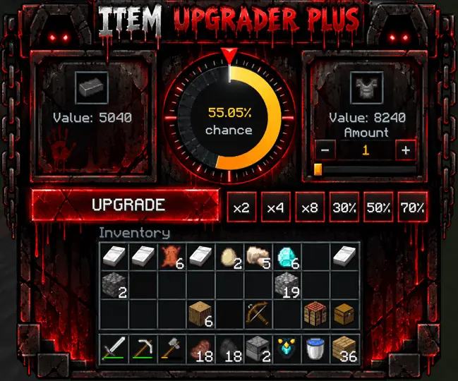 Gambling Item Upgrader Addon pic 7