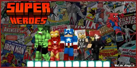 Super Heroes Skin Pack pic 1