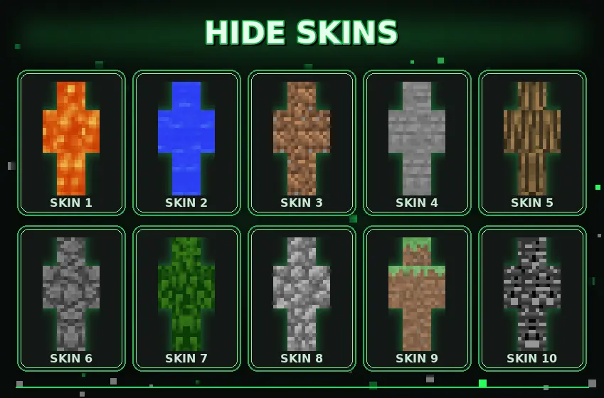 Hide skins – Skin Pack pic 8